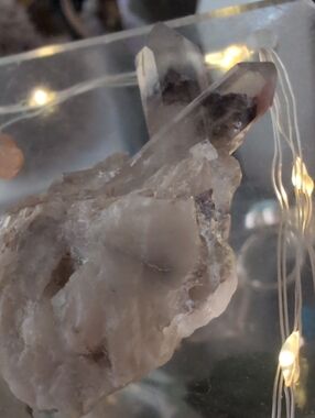 Blue Sunset Phantom Lemurian Cluster